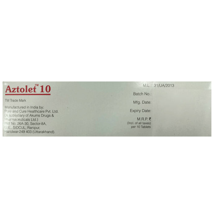 Aztolet 10 Tablet