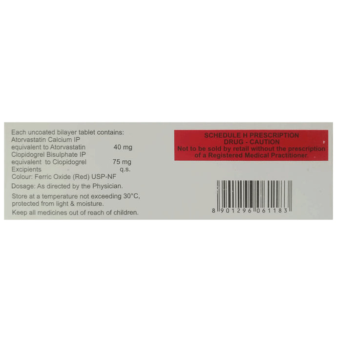 Aztolet 40mg/75mg Tablet