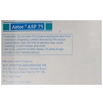 Aztor Asp 75 Capsule