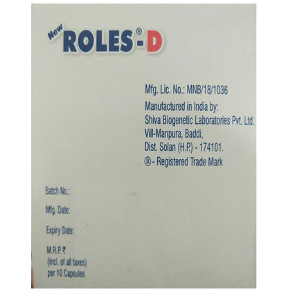 New Roles-D Capsule SR