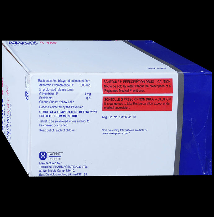 Azulix 4 MF Tablet PR