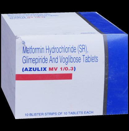 Azulix MV 1mg/500mg/0.3mg Tablet SR