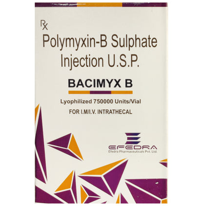 Bacimyx B 750000units Injection - Classic Derma