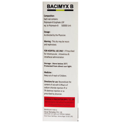 Bacimyx B Injection