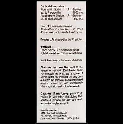 Bactiniv 4.5 Injection