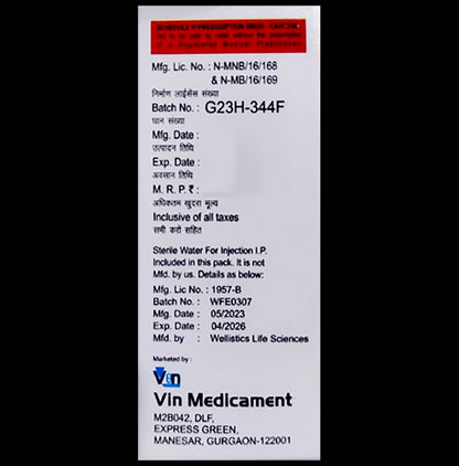 Bactiniv 4.5 Injection