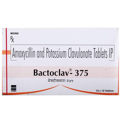 Bactoclav 375 Tablet