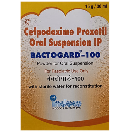 Bactogard 100 Oral Suspension - Classic Derma