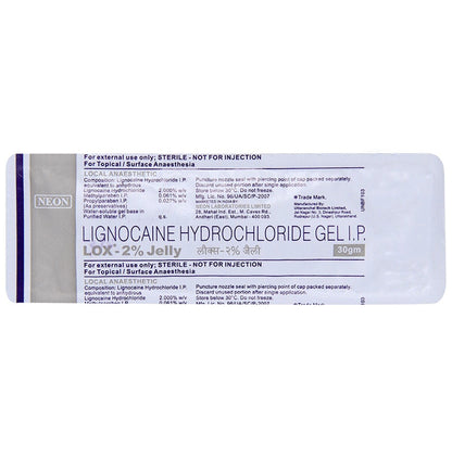 Lox 2% Jelly - Classic Derma