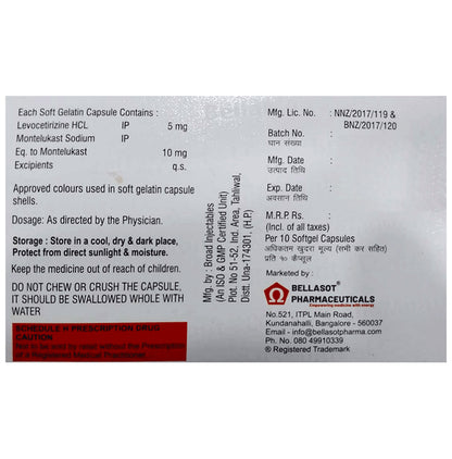 Bellamont-LC Softgel Capsule