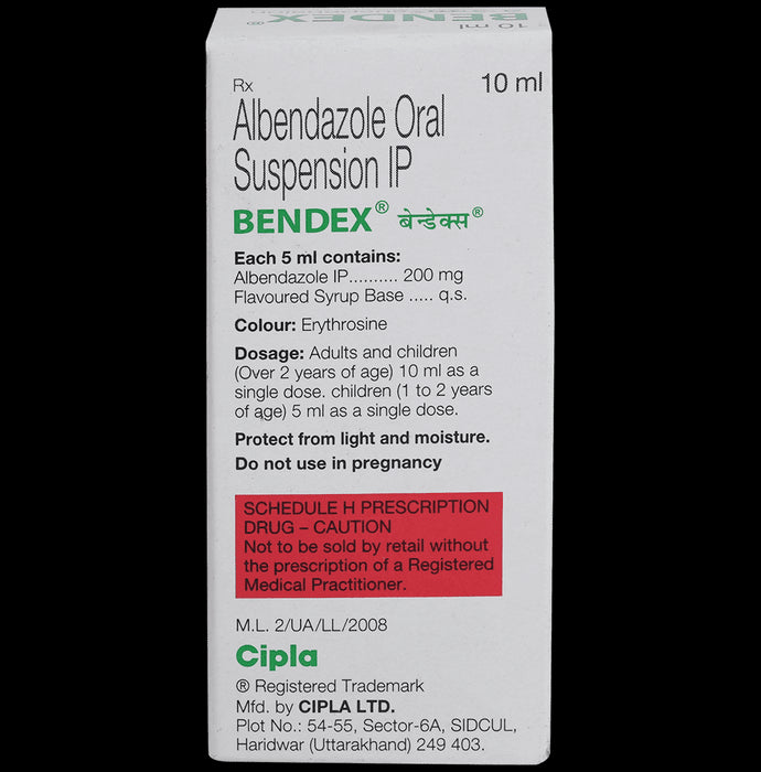 Bendex 200mg Suspension