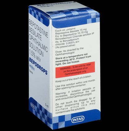 Bepodrops Ophthalmic Solution