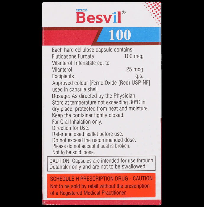 Besvil 100 Octacap