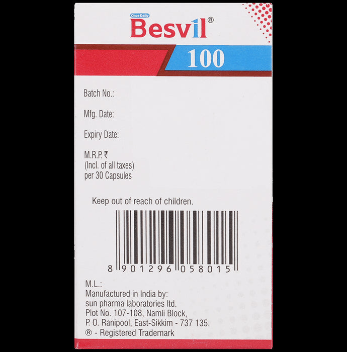 Besvil 100 Octacap