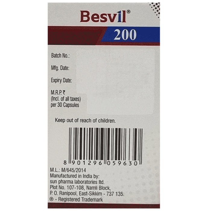 Besvil 200 Capsule