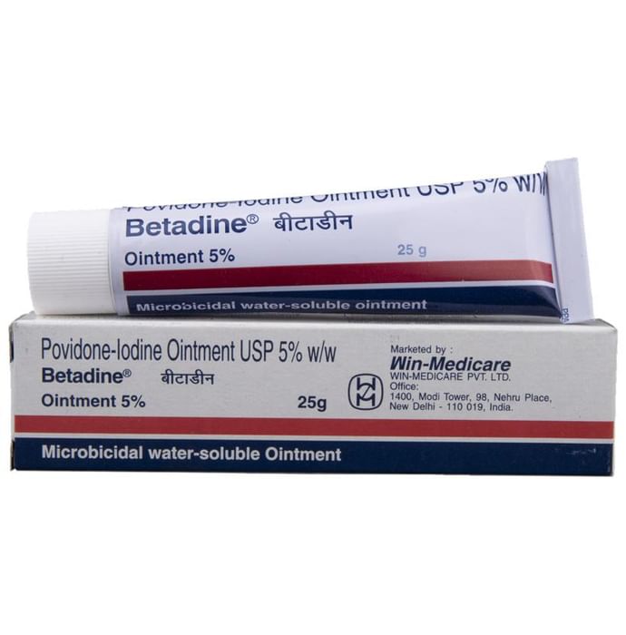 Betadine 5% Ointment - Classic Derma