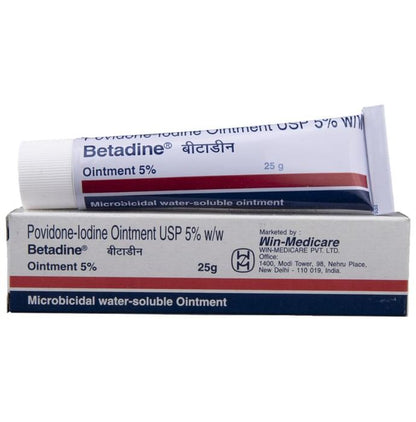 Betadine 5% Ointment - Classic Derma