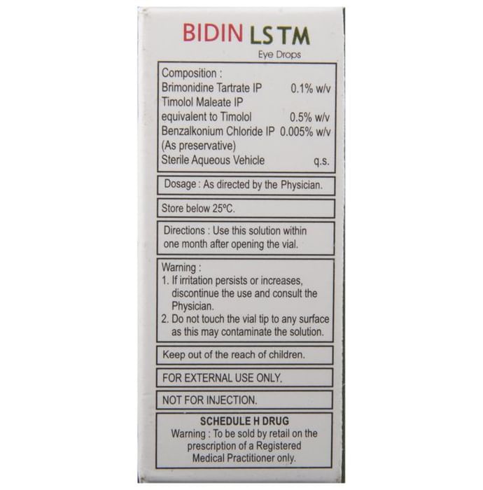 Bidin LS TM Eye Drop