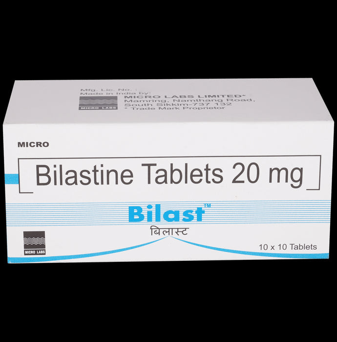 Bilast 20mg Tablet