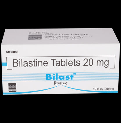 Bilast 20mg Tablet