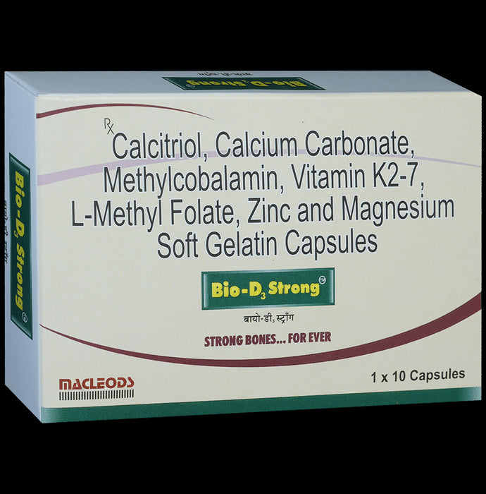 Bio-D3 Strong Soft Gelatin Capsule