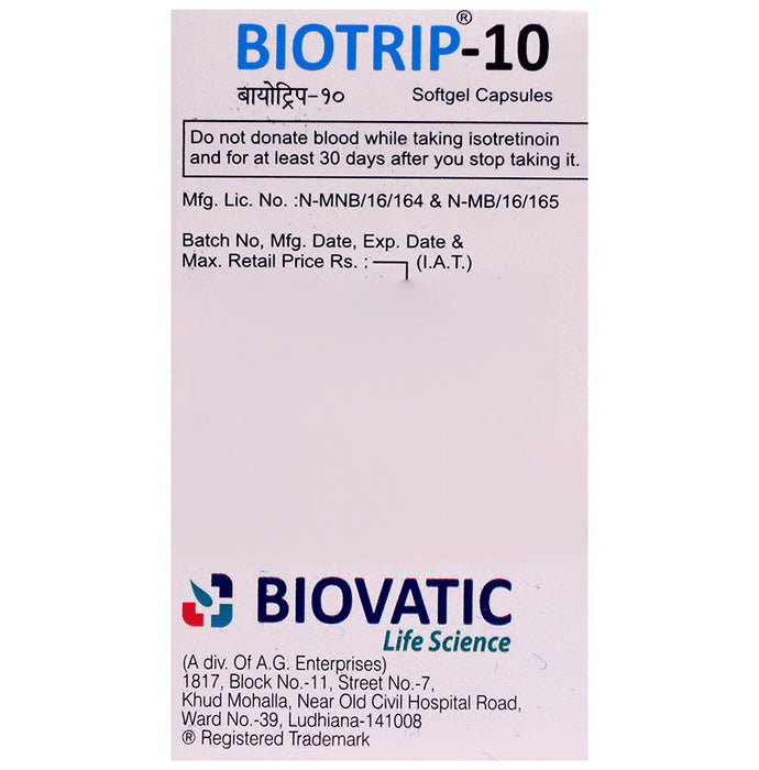 Biotrip 10 Softgel Capsule