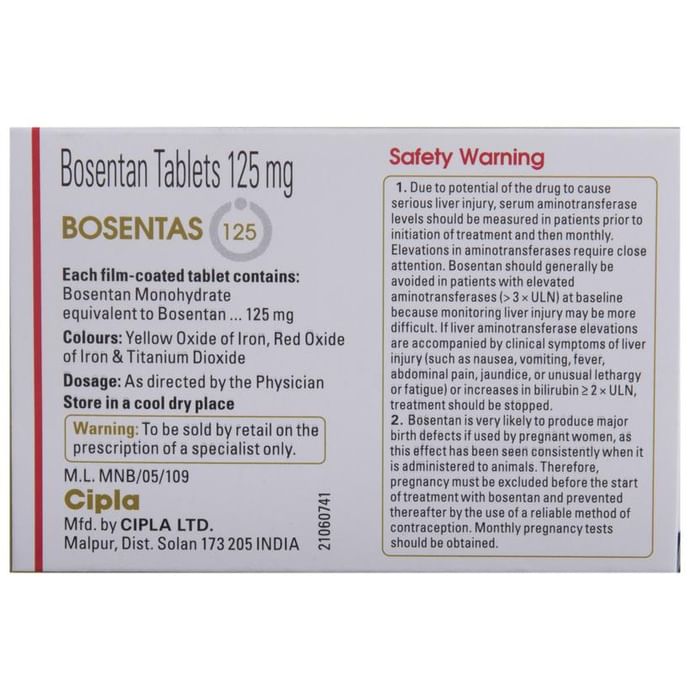 Bosentas 125 Tablet