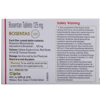 Bosentas 125 Tablet