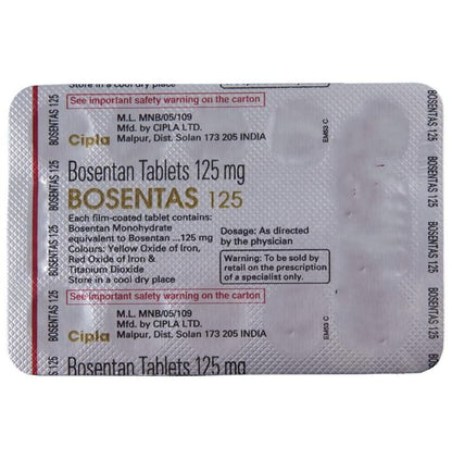 Bosentas 125 Tablet