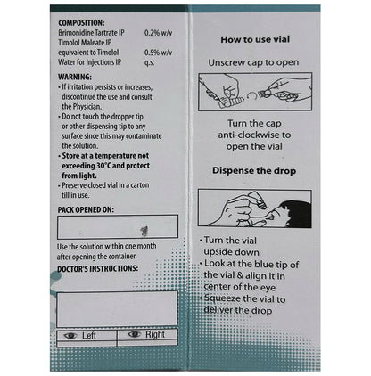 Brimaze T Ophthalmic Solution