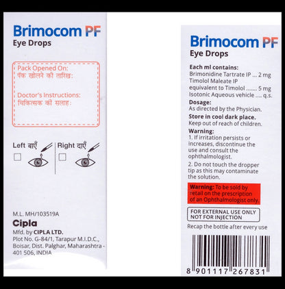 Brimocom Eye Drop