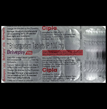 Brivepsy 100mg Tablet - Classic Derma
