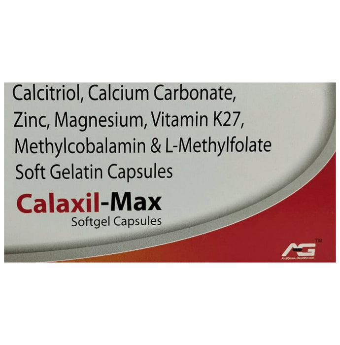 Calaxil Max Softgel Capsule - Classic Derma