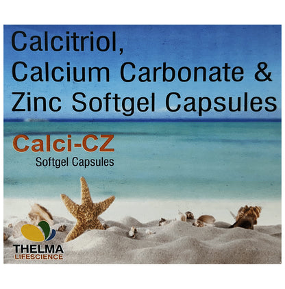 Calci-CZ Softgel Capsule - Classic Derma