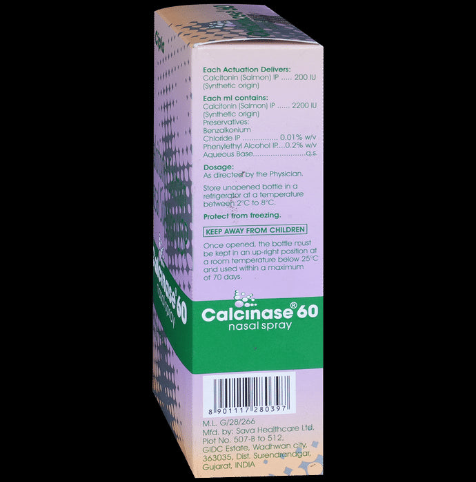 Calcinase 60 Nasal Spray