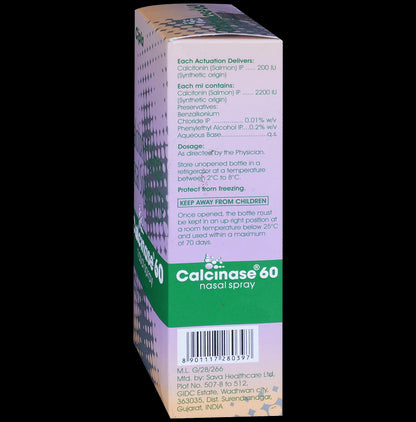 Calcinase 60 Nasal Spray