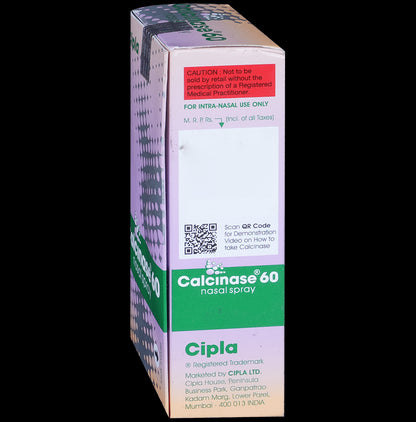 Calcinase 60 Nasal Spray