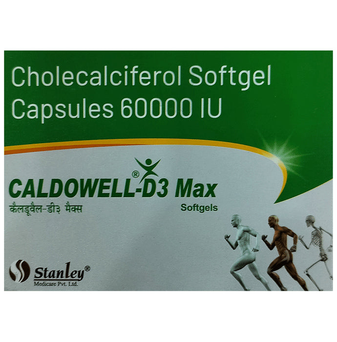 Caldowell-D3 Max Softgel Capsule - Classic Derma