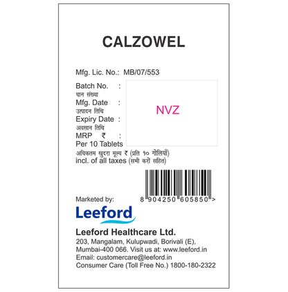 Calzowel Tablet