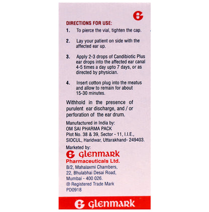 Candibiotic Plus Ear Drop