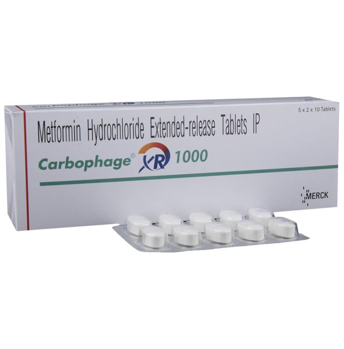 Carbophage XR 1000 Tablet - Classic Derma