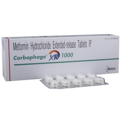 Carbophage XR 1000 Tablet - Classic Derma