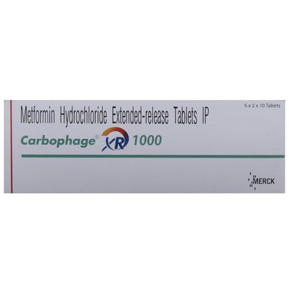 Carbophage XR 1000 Tablet
