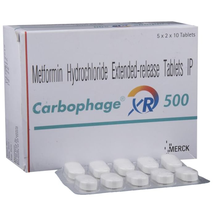 Carbophage XR 500 Tablet - Classic Derma