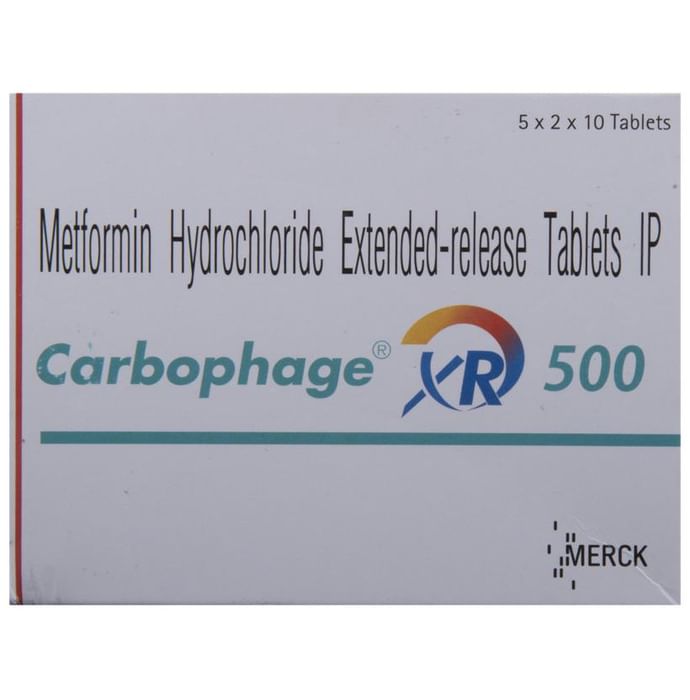 Carbophage XR 500 Tablet