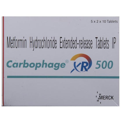 Carbophage XR 500 Tablet