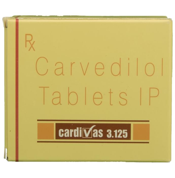 Cardivas 3.125 Tablet