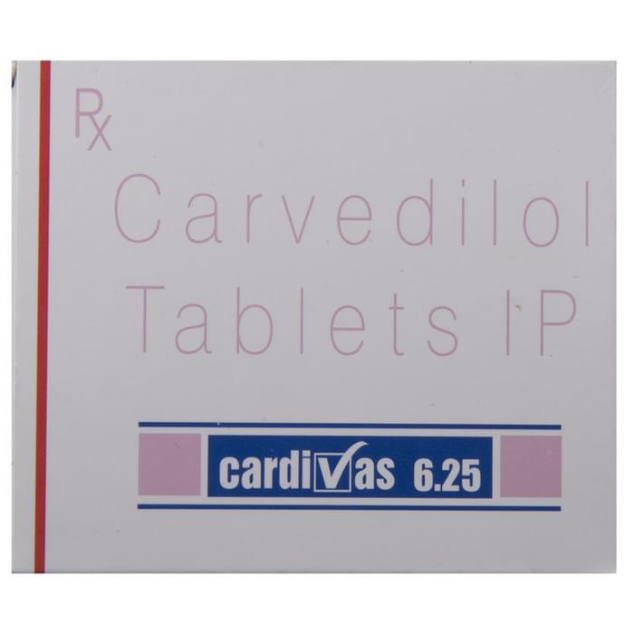 Cardivas 6.25 Tablet