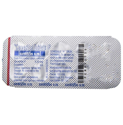 Cardivas 6.25 Tablet