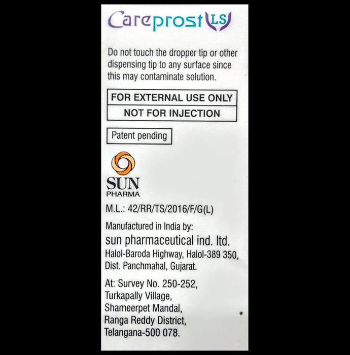 Careprost LS BKC Free Eye drop